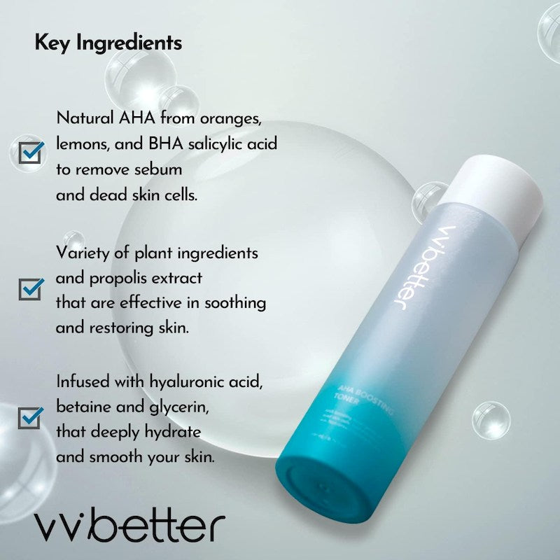 vvbetter AHA Boosting Toner 200ml