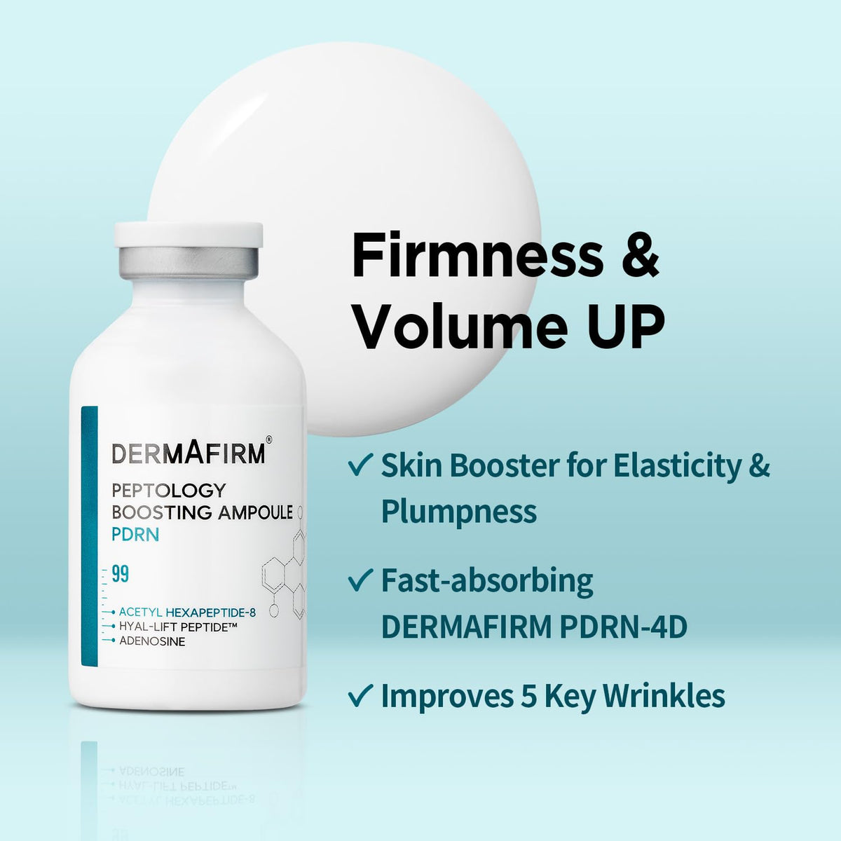 DERMAFIRM Peptology Boosting Ampoule PDRN 30ml