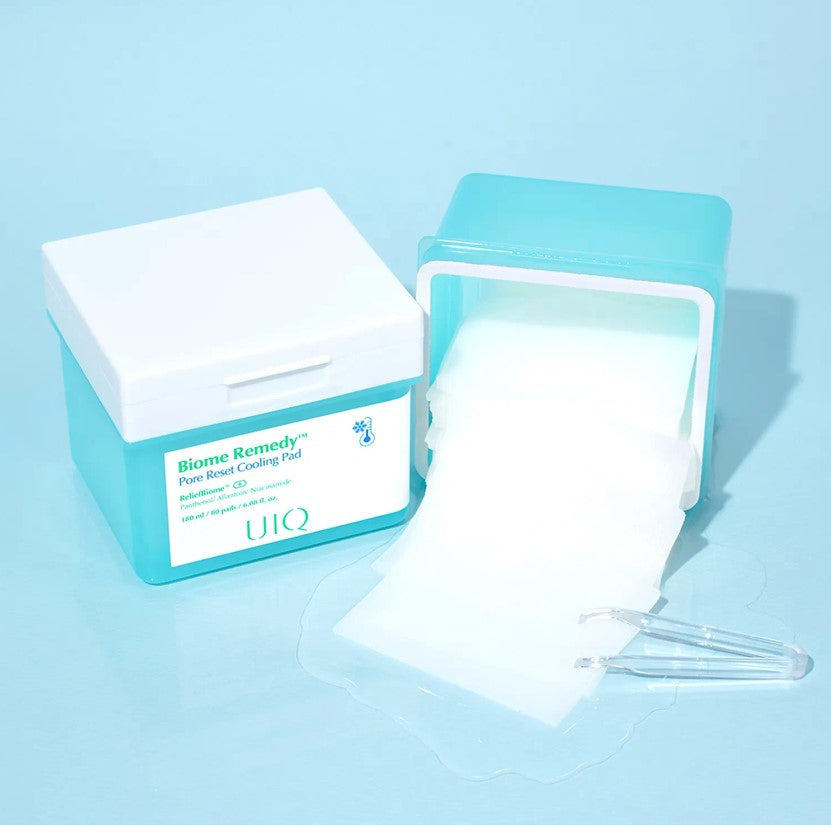 UIQ Biome Remedy Pore Care Cooling Pad 80 pcs