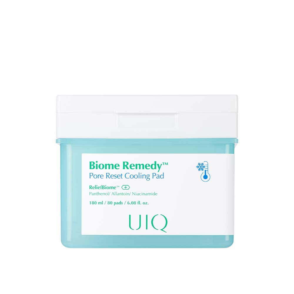 UIQ Biome Remedy Pore Reset Cooling Pad 80 pcs
