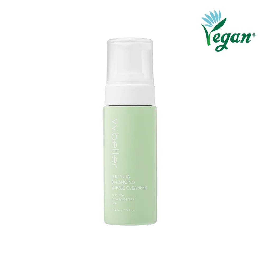 vvbetter Jeju Yuja Balancing Bubble Cleanser 145ml